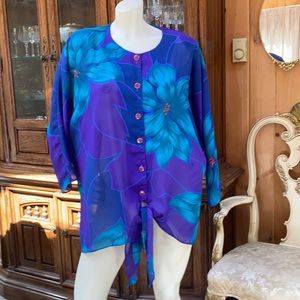 Lady page Beautiful design set blouse and skirt